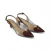 SCARPIN SLINGBACK LARA FIORE MARROM - comprar online