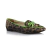 MOCASSIM DUMOND ANIMAL PRINT COM VERDE