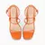 SANDALIA DUMOND LARANJA na internet