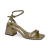 SANDALIA DUMOND DOURADA - Outlet 35