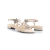 RASTEIRA ADORA BRANCA FLORES STRASS BICO FOLHA - comprar online