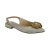 SAPATILHA SLINGBACK FERRUCCI CREME