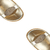 PAPETE SANTA FLOR DOURADA COM STRASS - comprar online