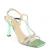 SANDALIA MISS UNIQUE VERDE METALICO