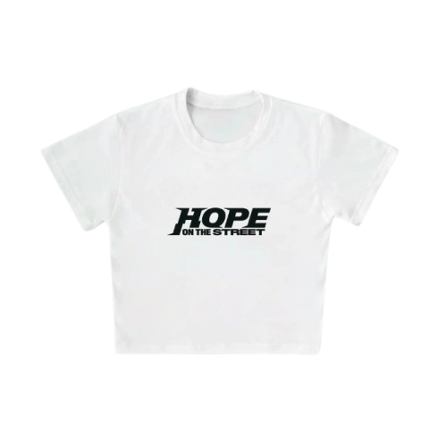 Baby tee hope on the street J HOPE