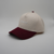 Creme/Bordeaux-Baseball Cap - Stitchers