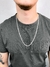 Corrente de Prata Masculina Grumet 5mm - 70cm - loja online
