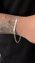 Imagem do Kit Casal de Prata - 2 Pulseiras Personalizadas