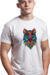 Camiseta Xamânica Lobo Psicodélico na internet