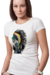 Camiseta Xamânica Índia Cabocla Cocar - Rainha da Floresta SM | Vista Sua Fé
