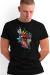 Imagem do Camiseta Xamânica Índia Cabocla Flores Borboletas e Penas