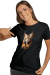 Camiseta Xamânica Flor De Lotus Lobo M11