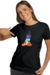 Camiseta Ioga Pose De Lotus M25 - loja online