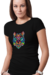 Camiseta Xamânica Lobo Psicodélico