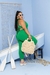 Macacão Megan Scuba Crepe (3002) - Crisalina | Moda Plus Size Feminina
