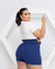Short Clochar Scuba (1065) - Crisalina | Moda Plus Size Feminina