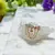 Anel - cristal ametista no banho de ouro 18k - Pizzicato Jewelry