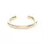 Pulseira - bracelete liso tubo 8mm no banho de ouro 18k - comprar online