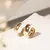 Brinco - argola lisa no banho de ouro 18k - comprar online