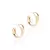 Brinco - argola lisa 23mm no banho de ouro 18k na internet