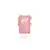 Anel - pedra fusion quartzo rosa microcravejada de zircônias no banho de ouro 18k - loja online