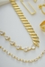 Colar - DUAL GOTAS CRISTAIS & Elos - Pizzicato Jewelry
