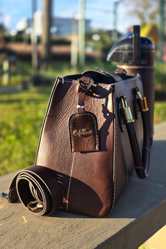 Kit Mateira Bolsa Marrom - Tchê Aprochega