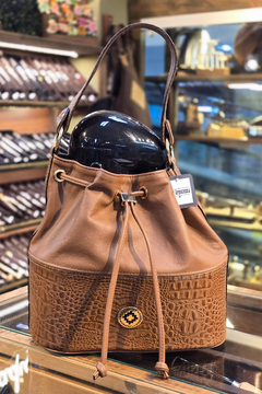 Kit Bolsa Caramelo/ Croco - comprar online