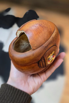 Gajeta com Tampa Tradicionalista Brasão - Tchê Aprochega