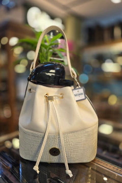 Kit Bolsa Saco Off White