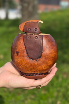 Gajeta com Tampa Tradicionalista Brasão - Tchê Aprochega