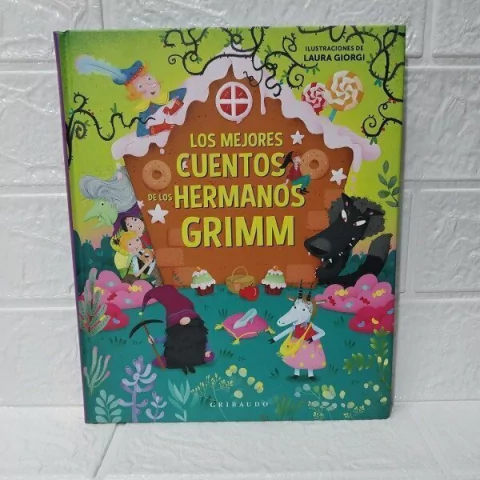 Los Mejores Cuentos De Los Hermanos Grimm - Tapa Dura - Gribaduo