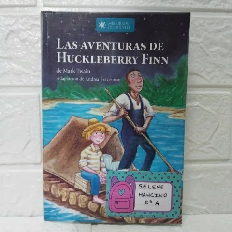 Las Aventuras De Huckleberry Finn - Mark Twain - Usado - Santillana