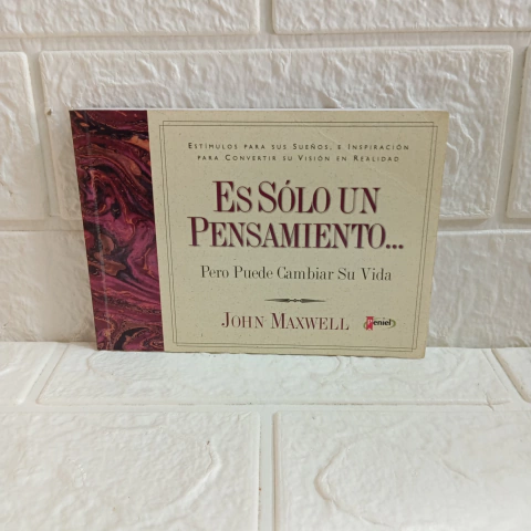 Es Solo Un Pensamiento - John Maxwell - Usado - Peniel