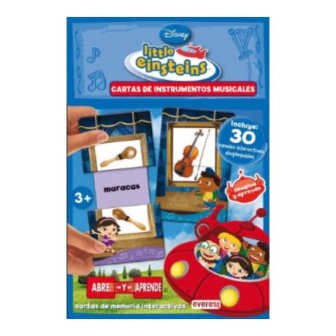 Little Einstein Cartas De Instrumentos Musicales - Everest