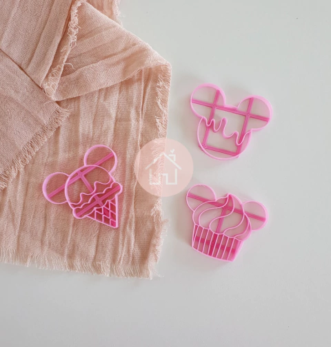 C497 - Kit mini pastelería candy Mickey/Minnie