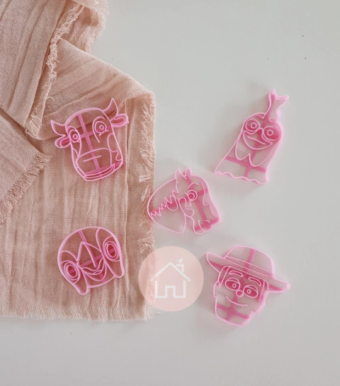 C1119 - Kit mini pastelería granja Zenon