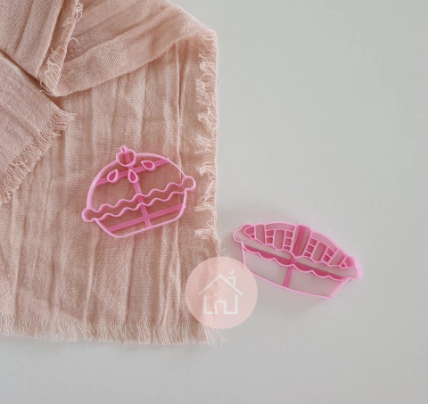 C1387 - Set x 2 mini pasteles