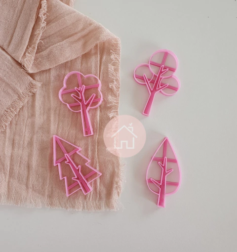 C1855 - Kit mini pastelería árboles