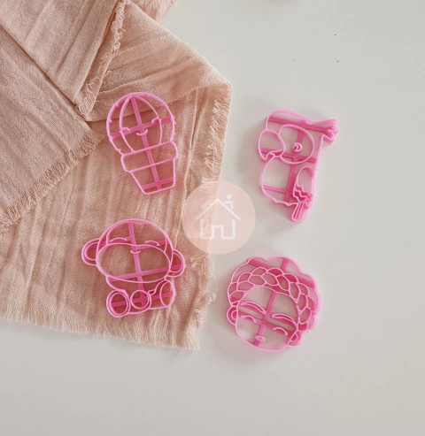 C685 - Kit mini pastelería Frida Kahlo