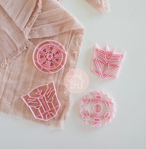 C601- Kit mini pastelería transformers