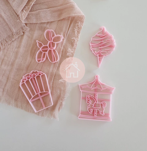 C1889 - Kit mini pastelería circo/carrousel