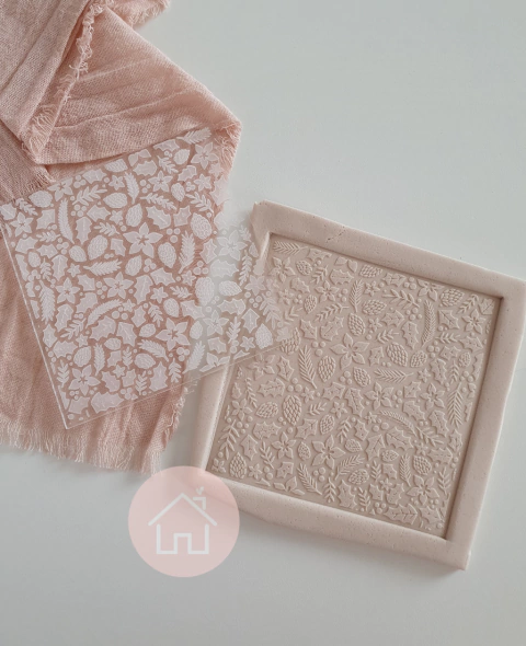 T 154 - Textura hojas Navidad