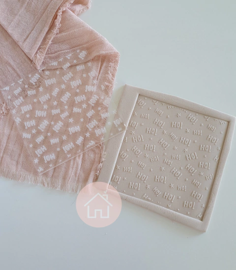 T 158 - Textura Navidad HO HO HO