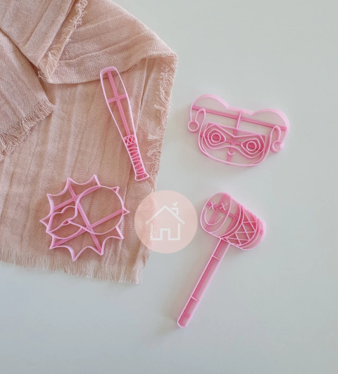 C1881 - Kit mini pastelería Harley Quinn