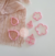 C2069 - Set x 4 cortates hojas y flores