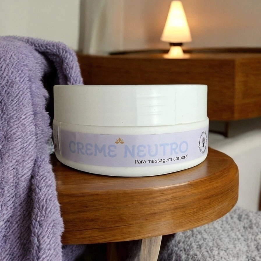 CREME NEUTRO PARA MASSAGEM - 200g