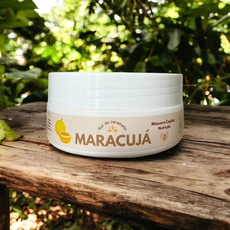 MÁSCARA CAPILAR NUTRIÇÃO: MARACUJÁ
