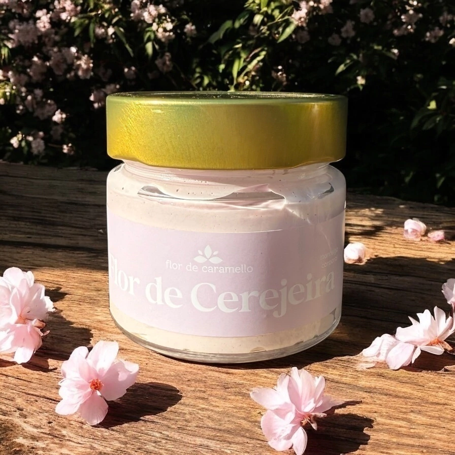 MANTEIGA CORPORAL: FLOR DE CEREJEIRA