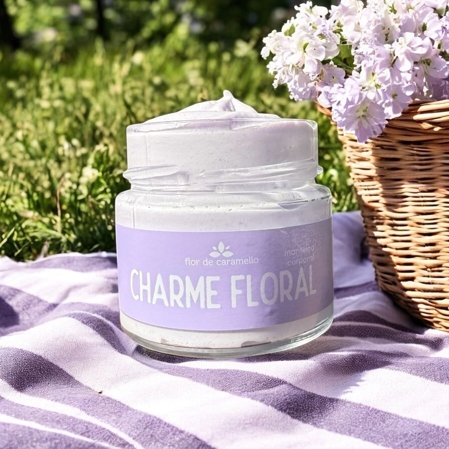 MANTEIGA CORPORAL: CHARME FLORAL